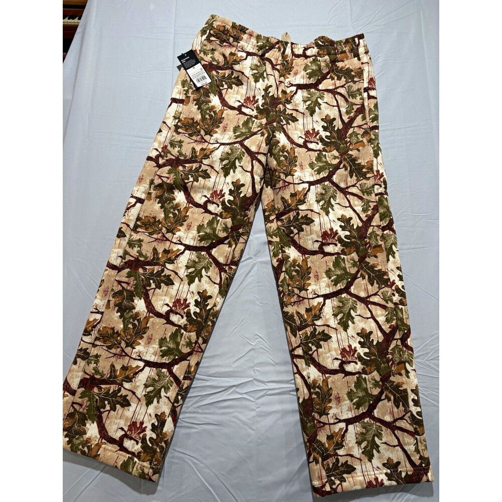Original Use Men's Camo Jogger Pants M 32 Fleece Drawstring Pockets